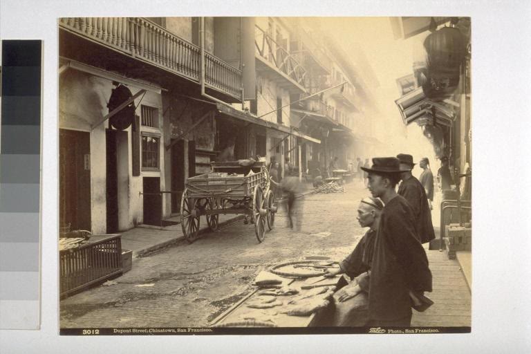 Dupont Street, Chinatown, San Francisco, historic photograph